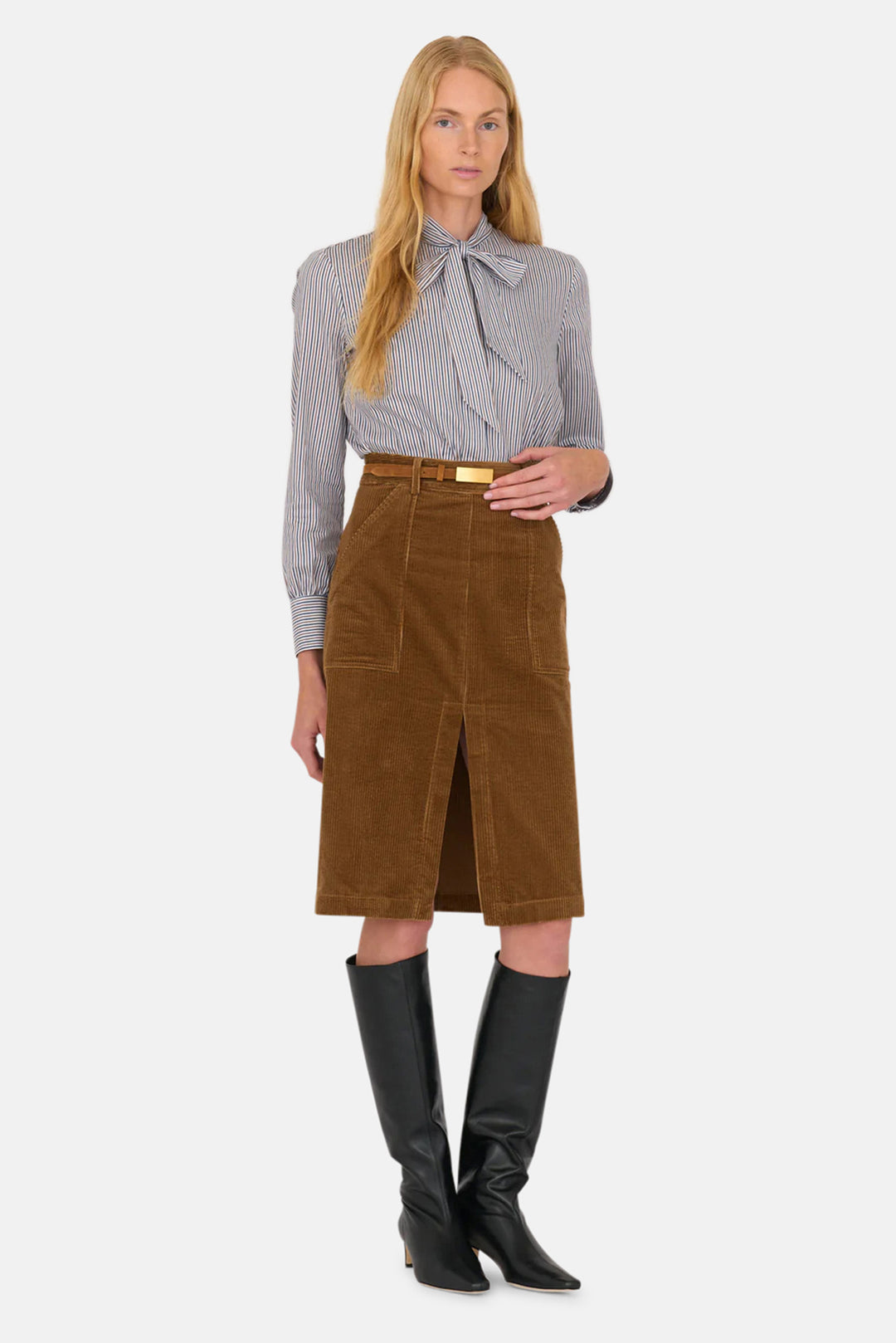 Maggie Skirt Corduroy Camel