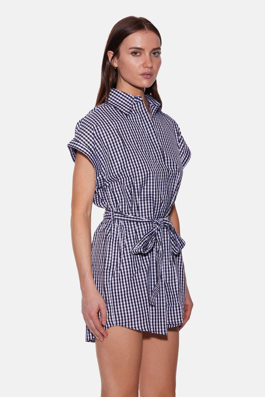 Maidstone Mini Shirt Dress Gingham