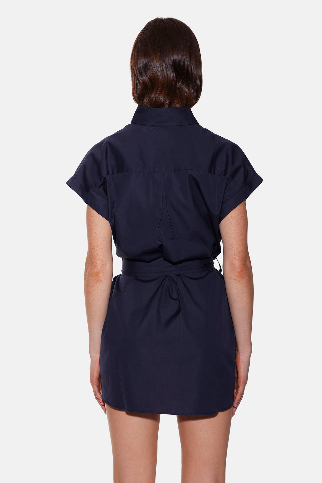 Maidstone Mini Shirt Dress Navy