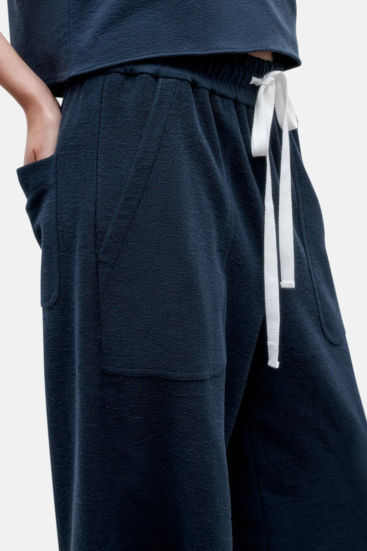 Main St. Pant In French Terry Midnight