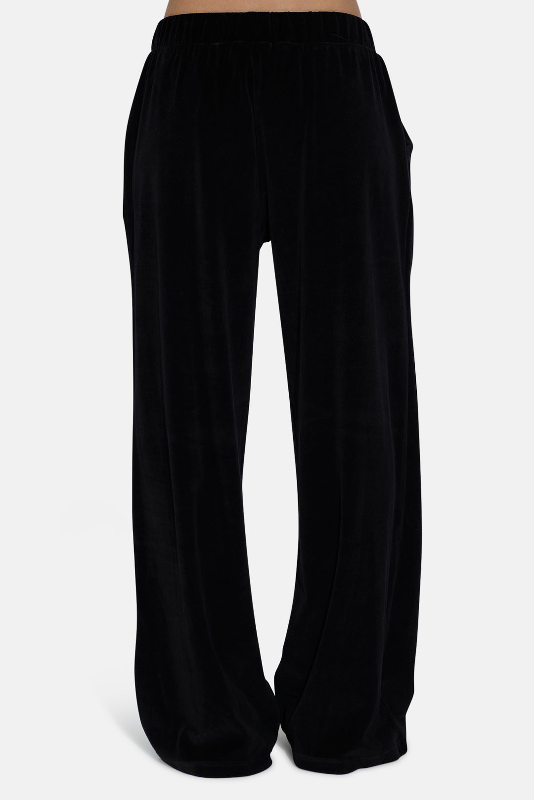 Mari Velour Pant Black