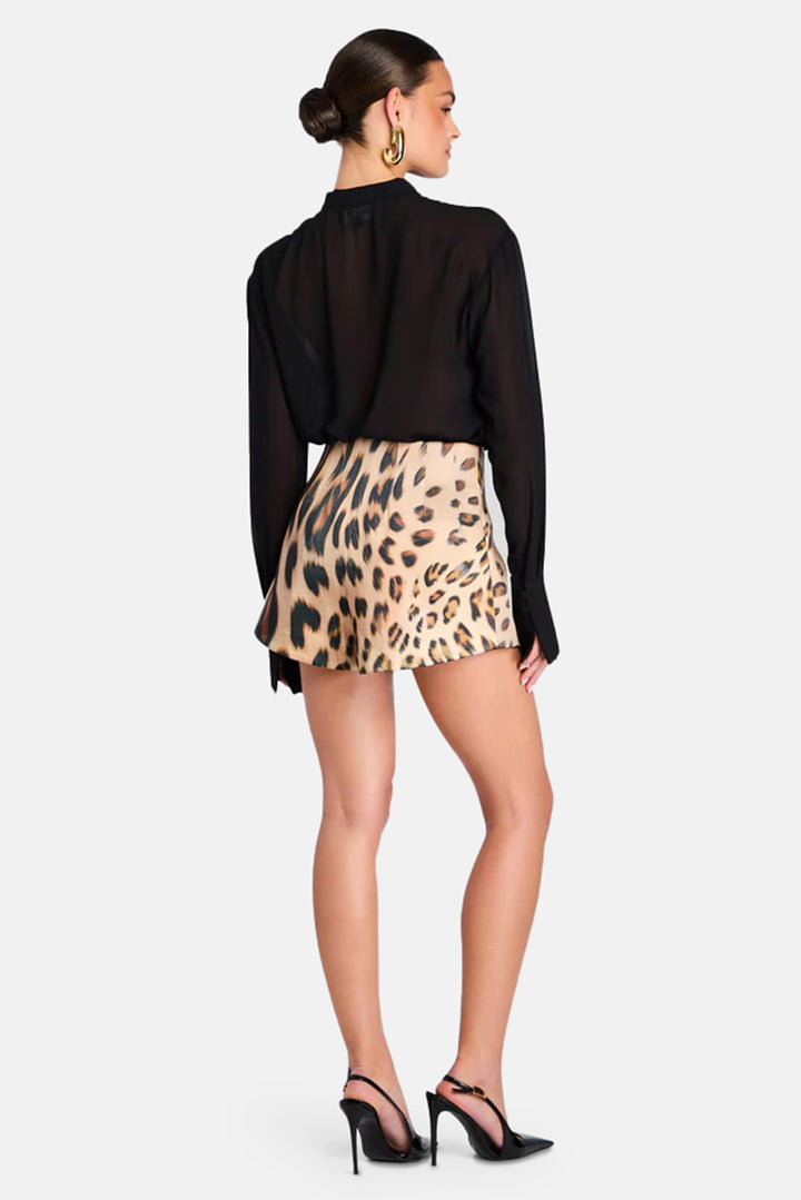 Marie Shorts Melting Animal Print