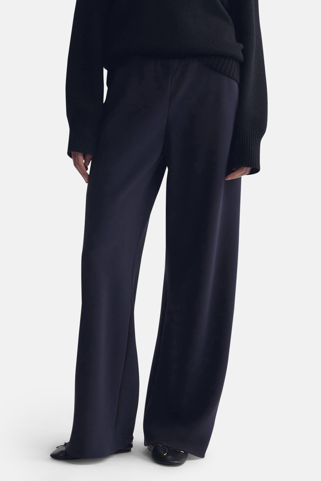 Marlow Wide Leg Pant Midnight