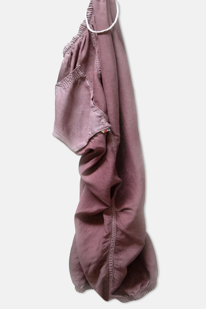 Matte/Satin Loose Drawcord Biggy - Blush Powder