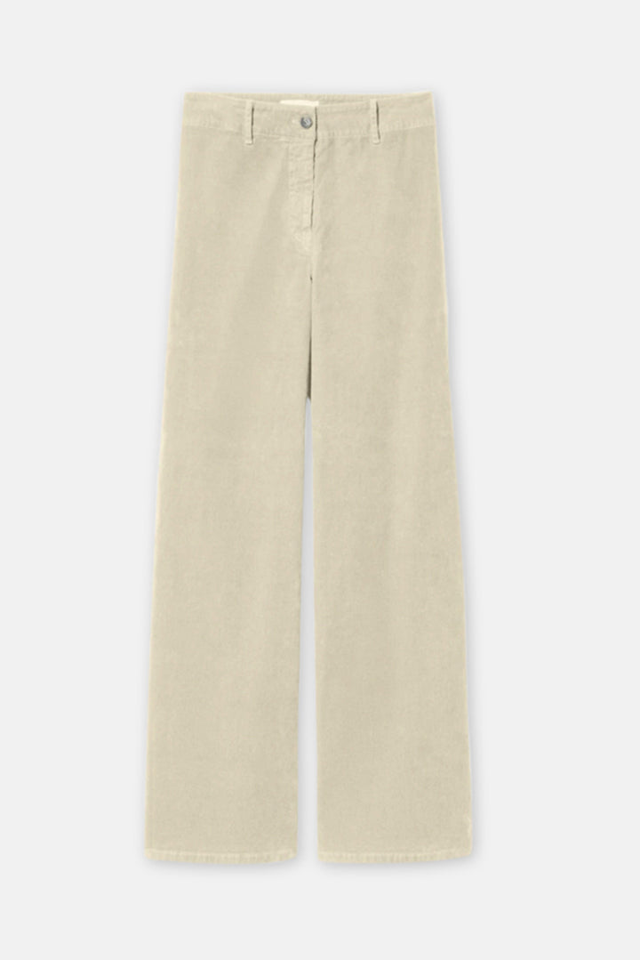 Megan Corduroy Pant Gesso