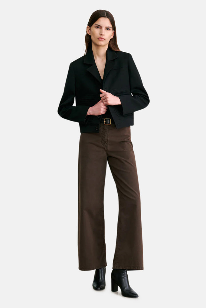 Megan Pant Chocolate Brown