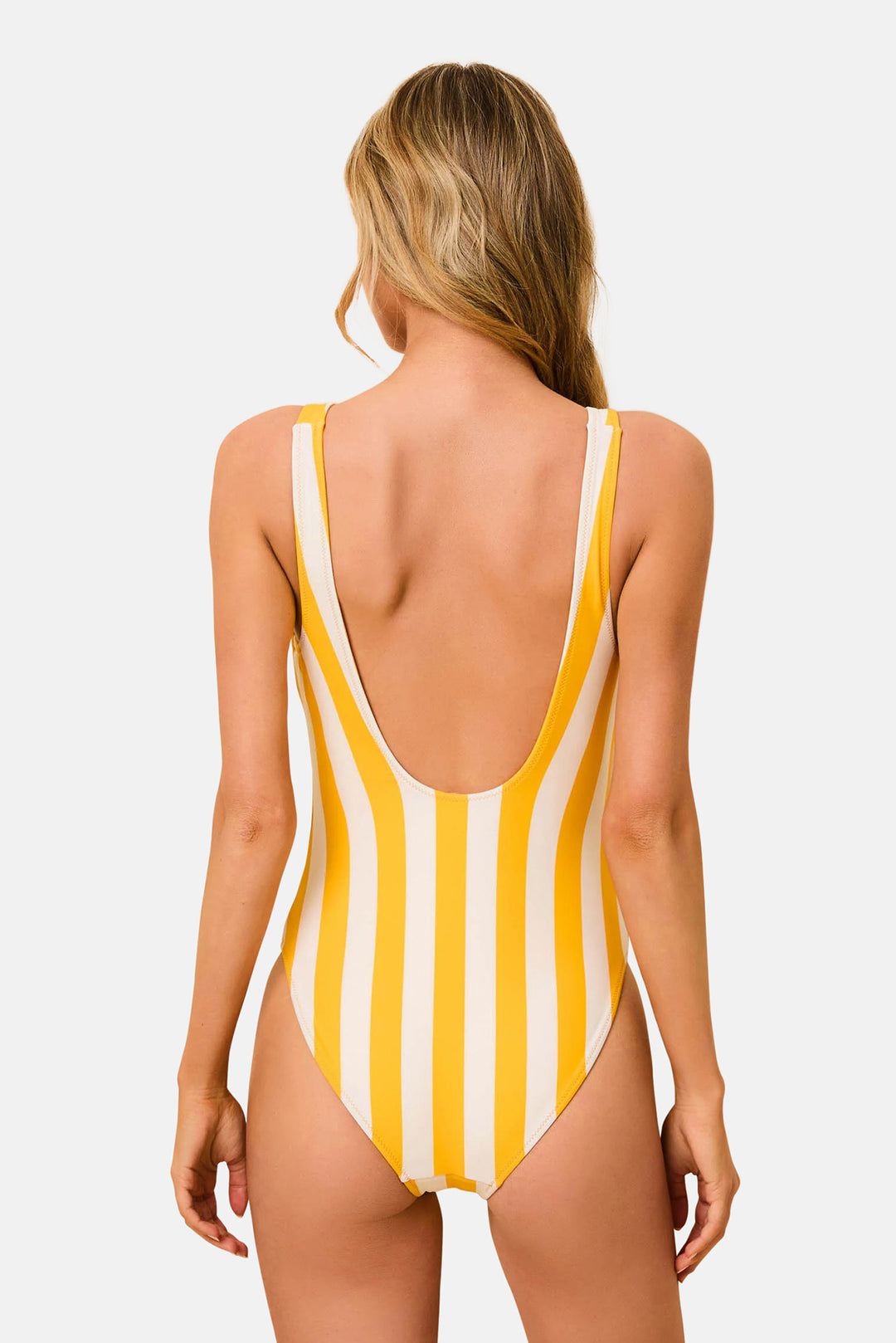 Michelle Reversible One Piece Pineapple / Brule Stripe