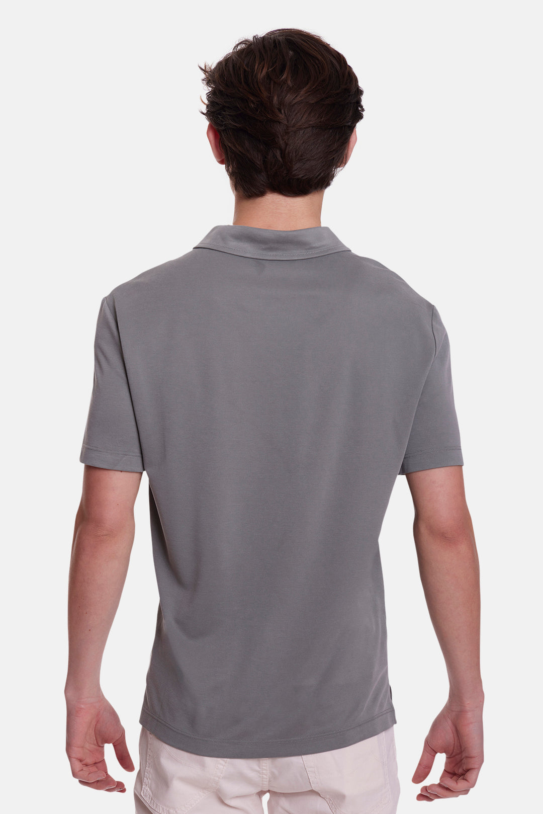 Micro Pique Johnny Polo Dark Olive
