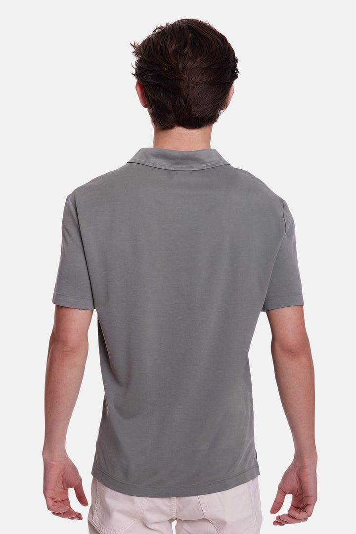 Micro Pique Johnny Polo Dark Olive