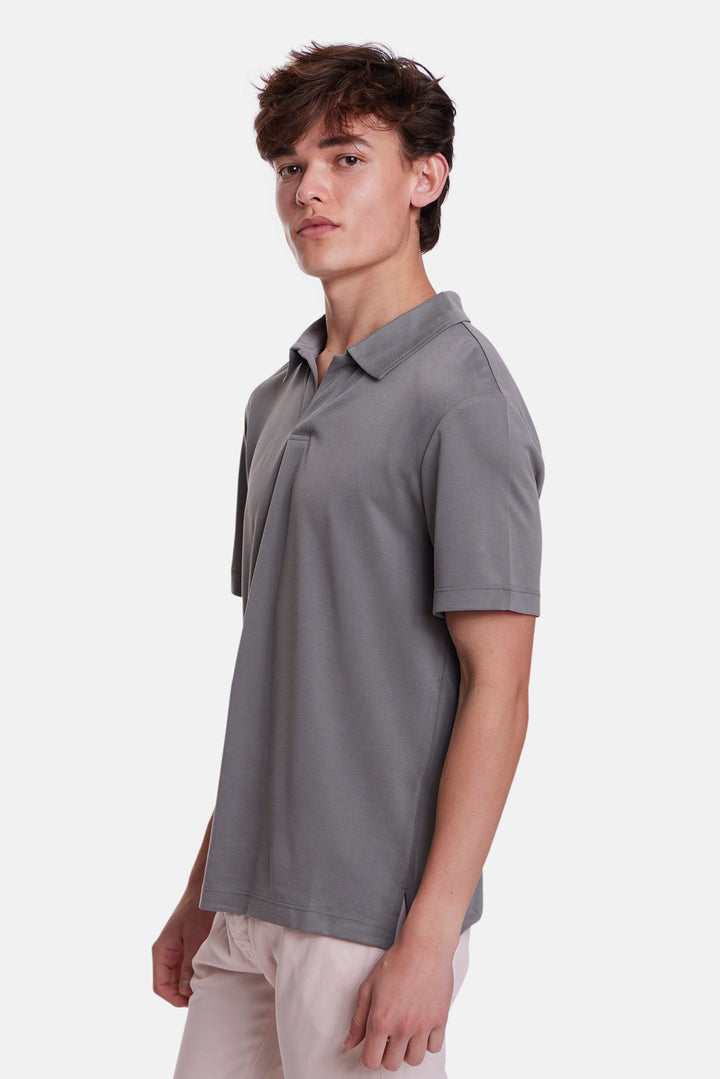Micro Pique Johnny Polo Dark Olive