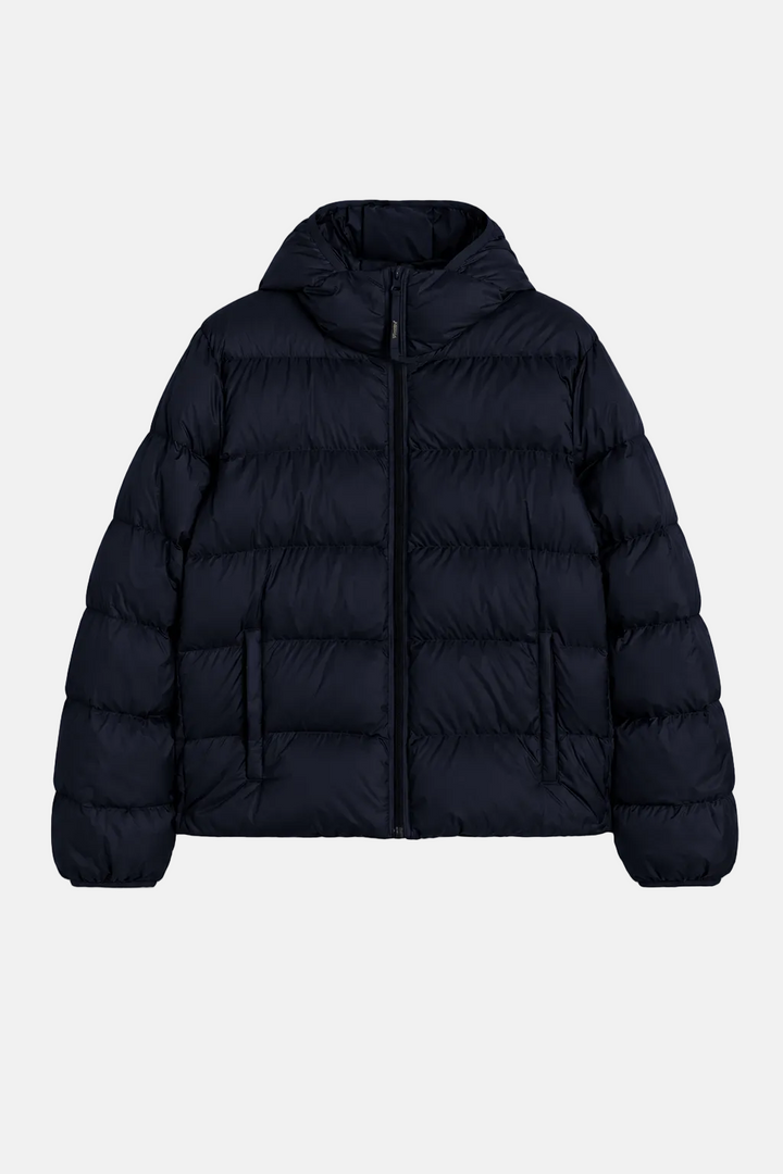 Budd Down Jacket in Ripstop Navy