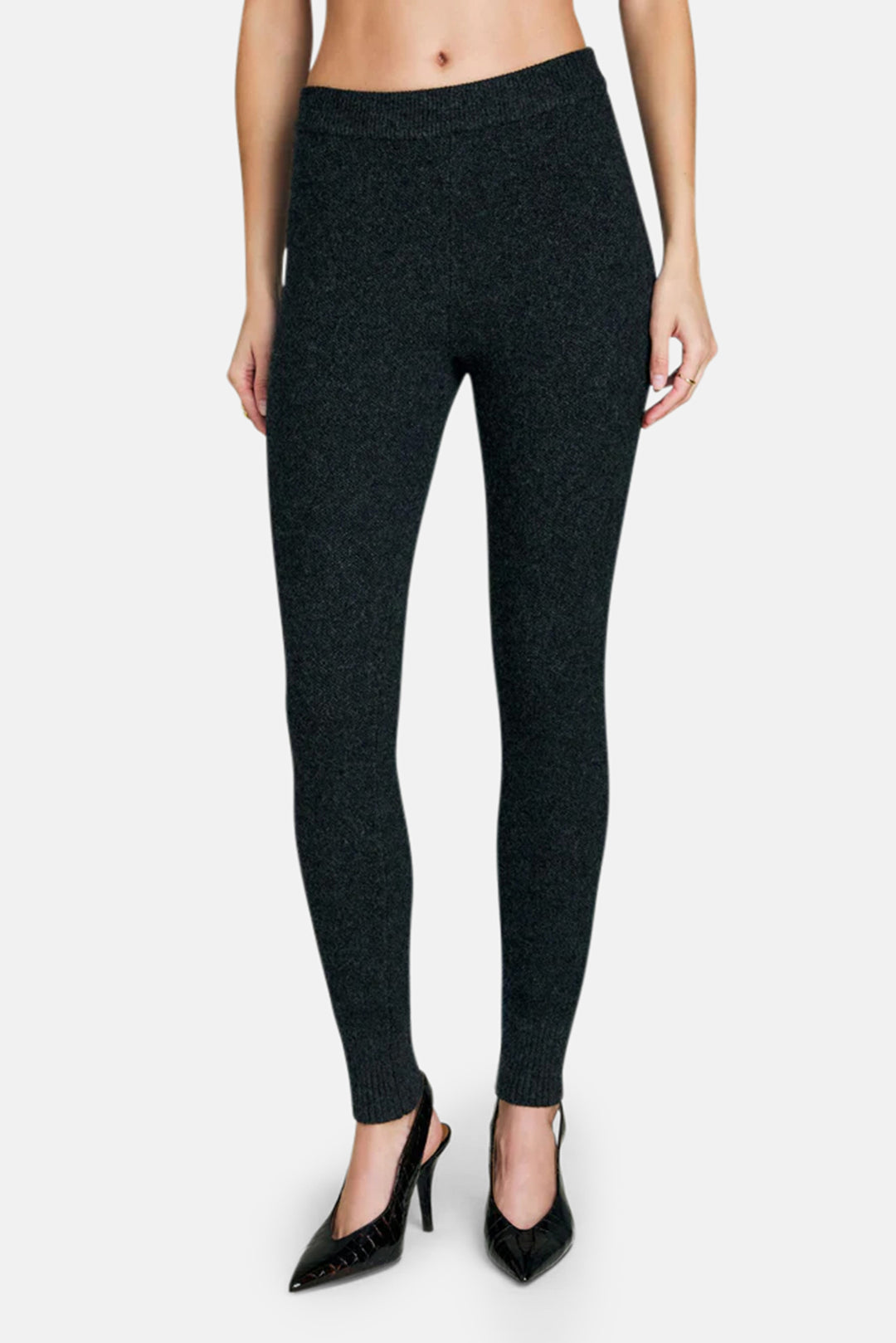 Mish Knit Legging Dark Charcoal