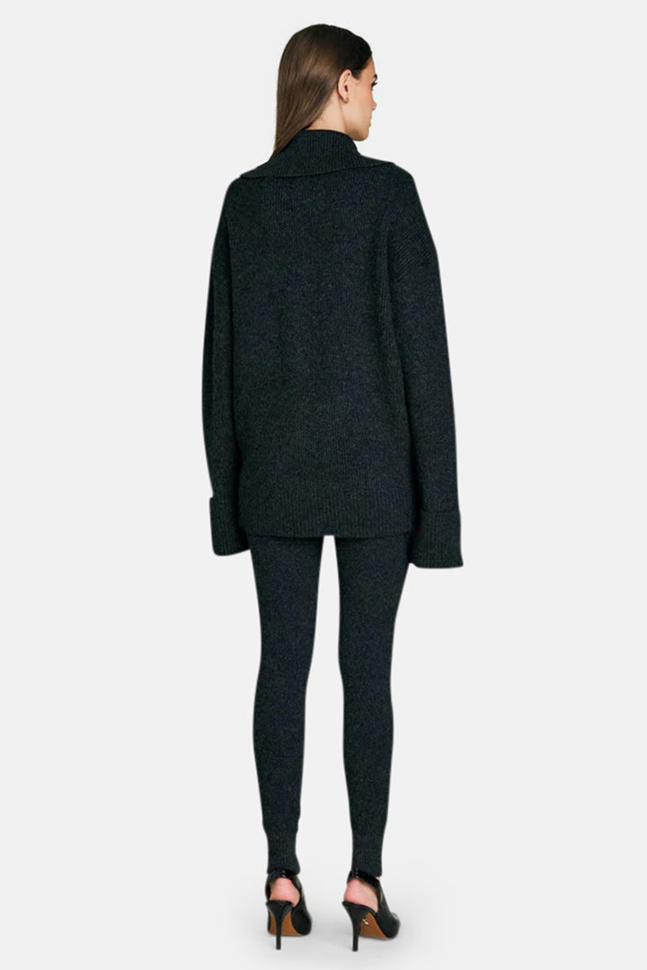 Mish Knit Legging Dark Charcoal
