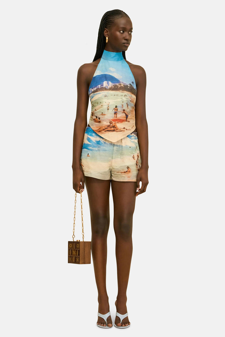 Mori Short Rio Beach Print