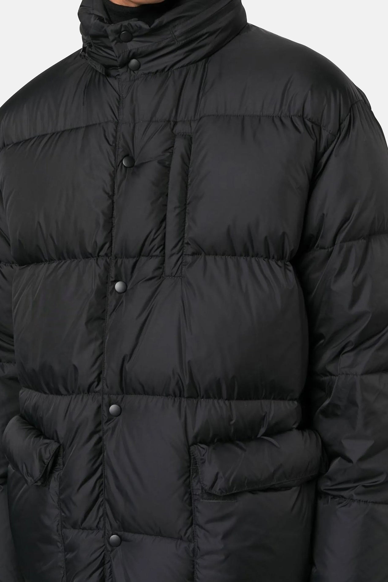 Aspesi Moschino II Long Puffy Black – blueandcream