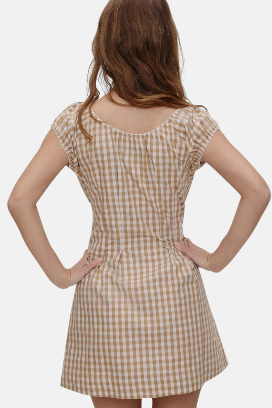 Mustang Poplin Mini Dress Rodeo Gingham