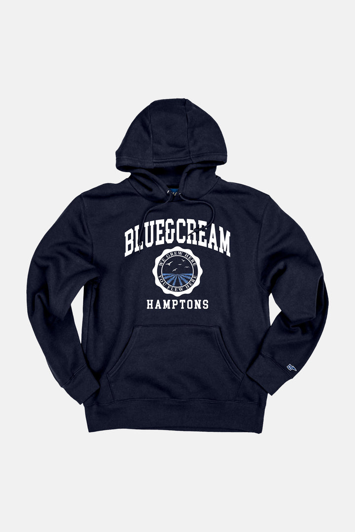 Hamptons We Grew Here Hoodie Navy