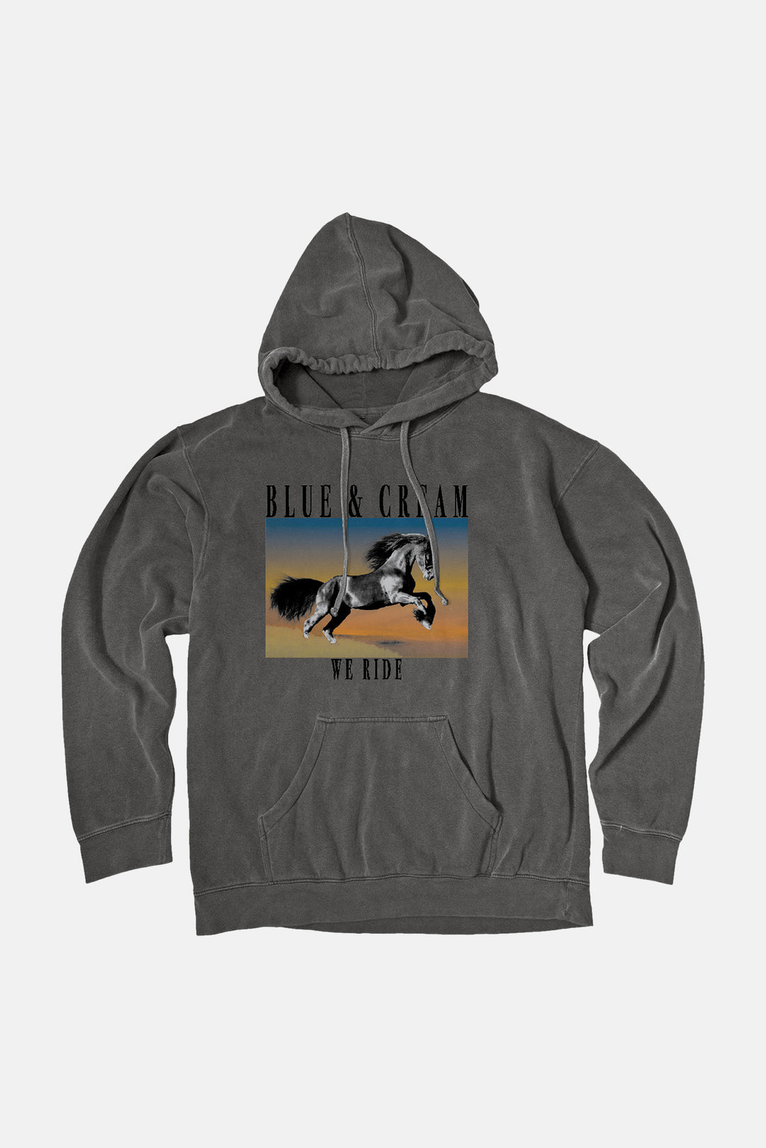 We Ride Hoodie Vintage Black