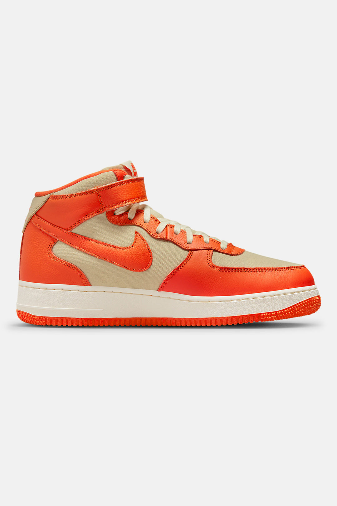 Men's Air Force 1 Mid Team Gold/Safety Orange