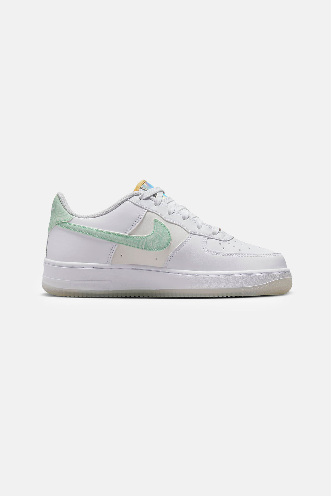 Kid's Air Force LV8 Easter White/Mint Foam – blueandcream