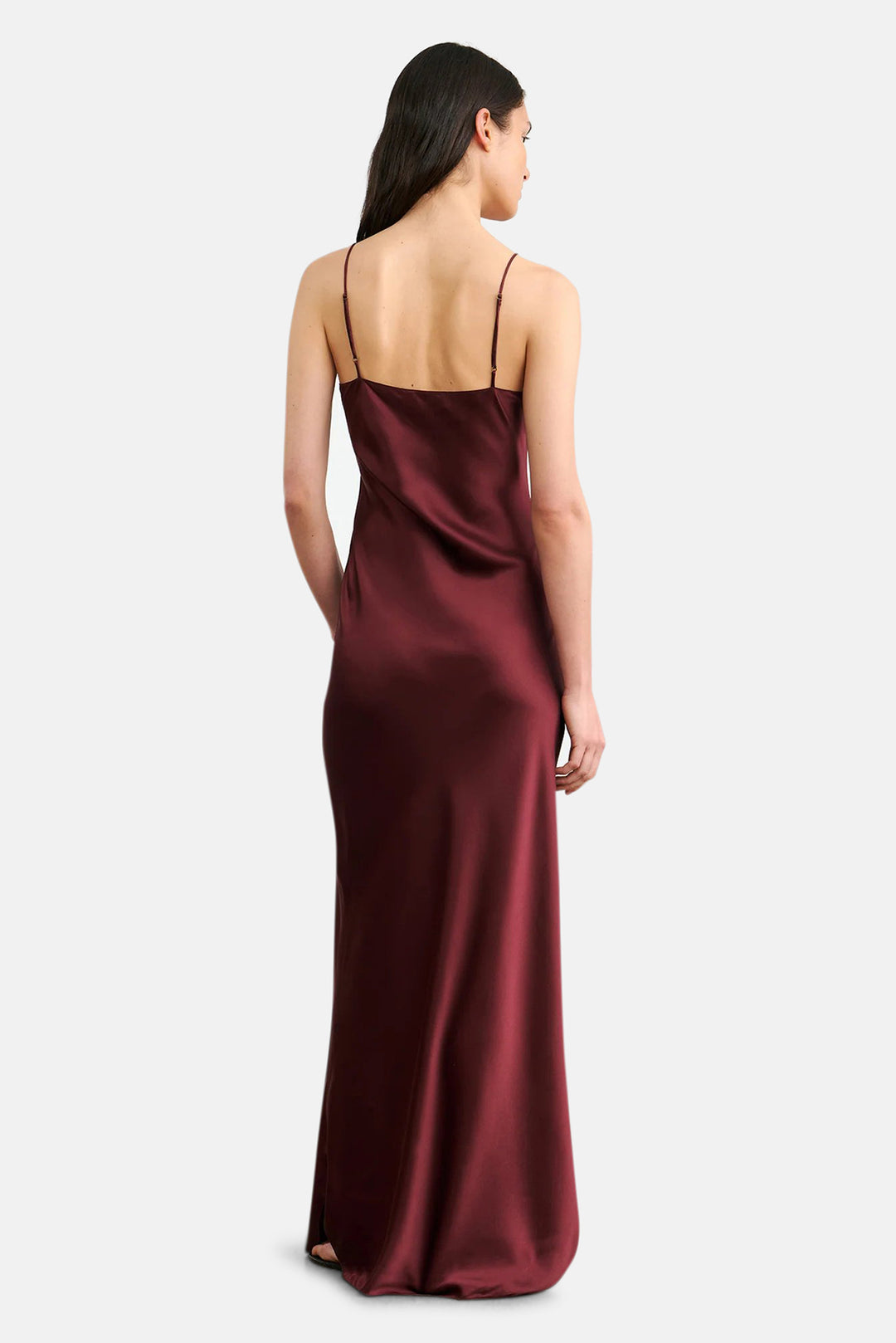 Cami Silk Gown Claret