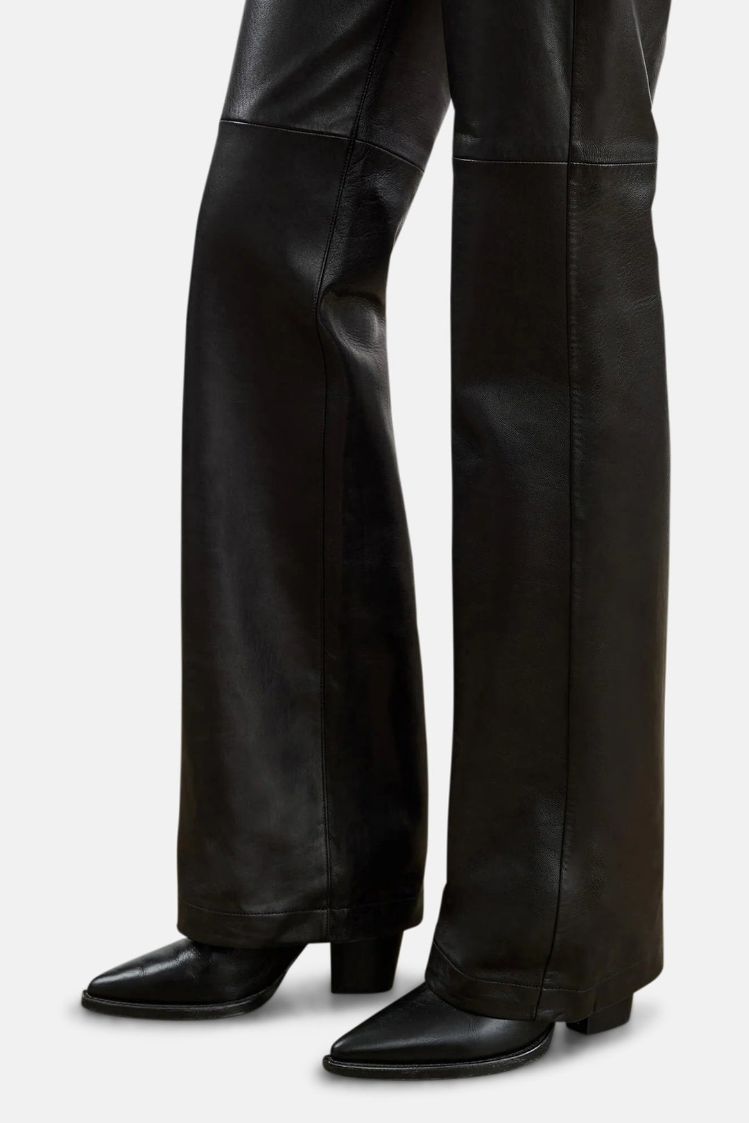 Joan Leather Pant Black