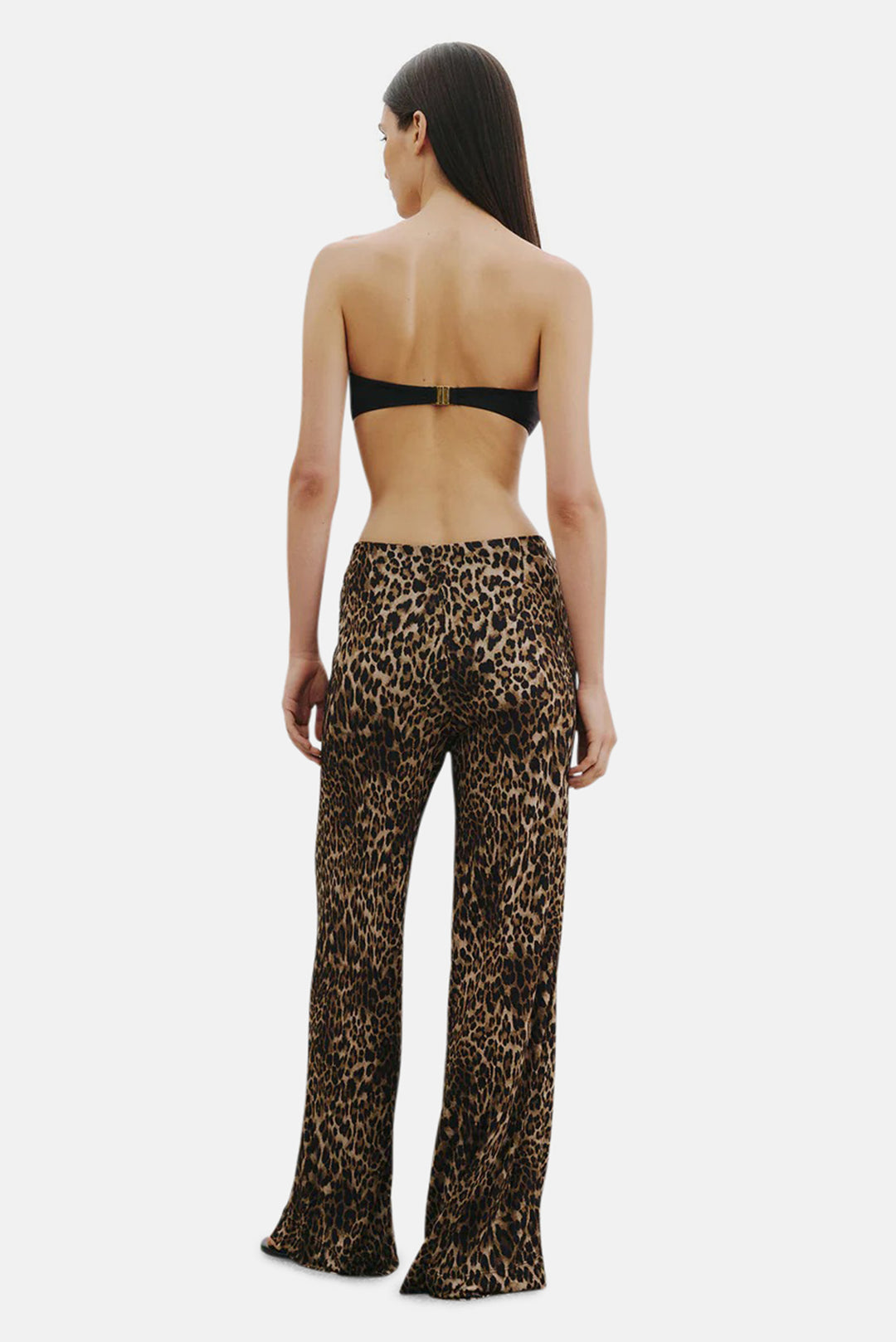 Adriel Pant Vintage Leopard Print