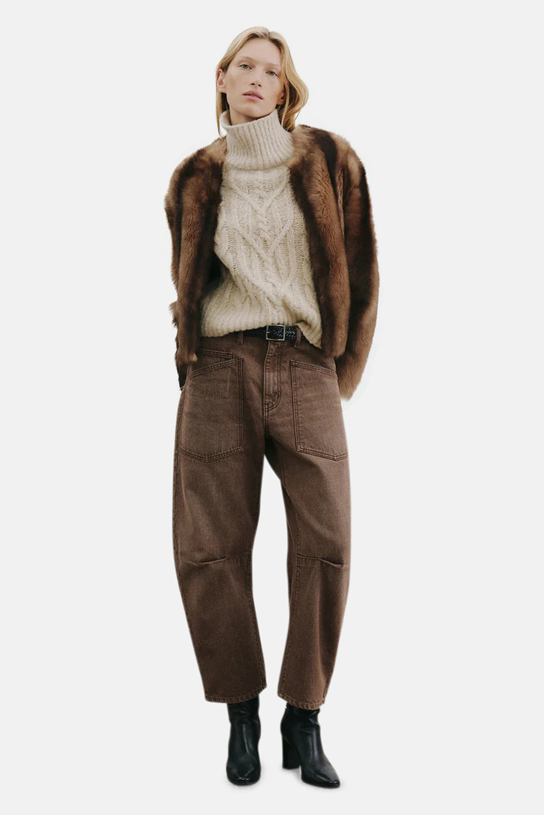 Shon Jean Vintage Brown Wash