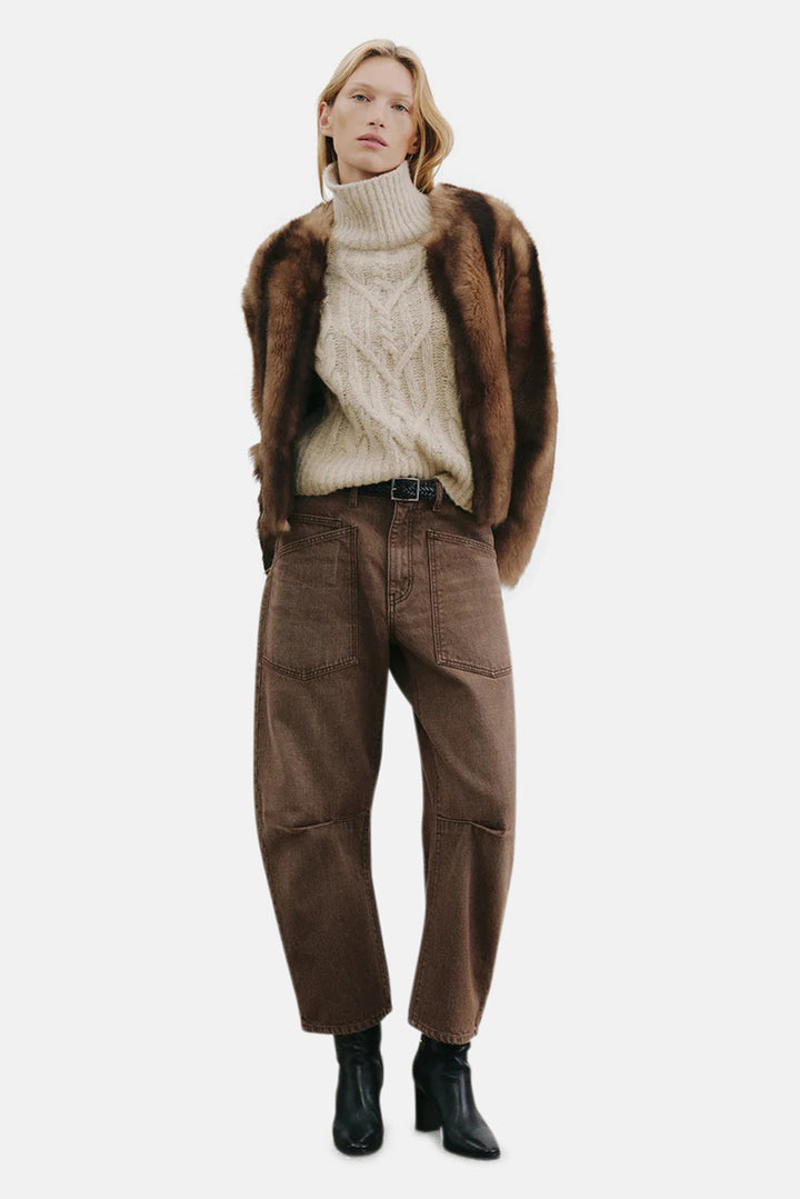 Shon Jean Vintage Brown Wash