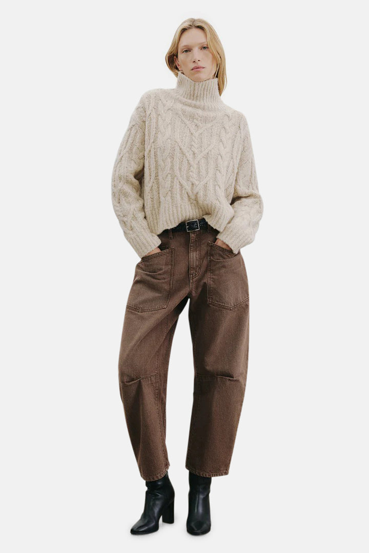 Shon Jean Vintage Brown Wash