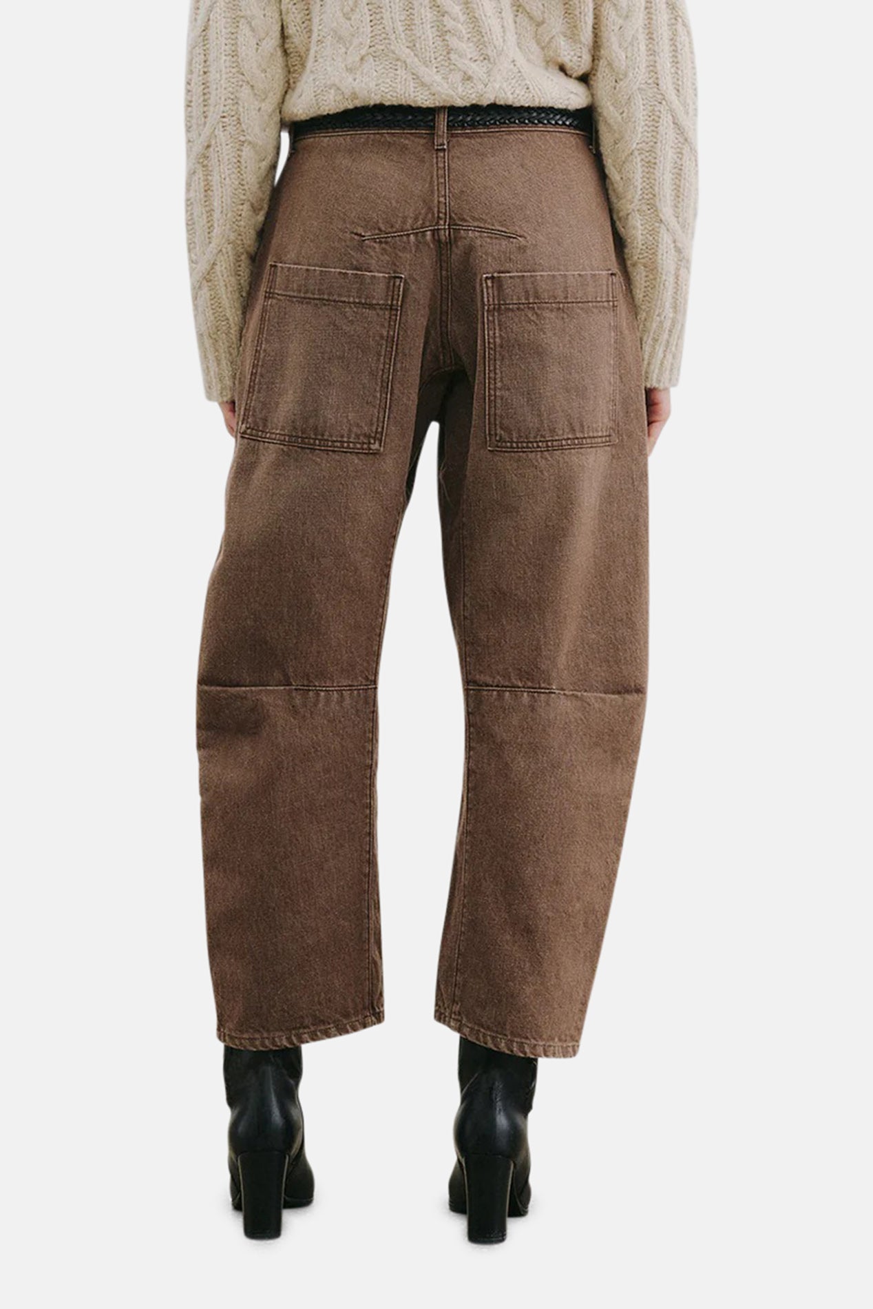 Nili Lotan Shon Jean Vintage Brown Wash – blueandcream
