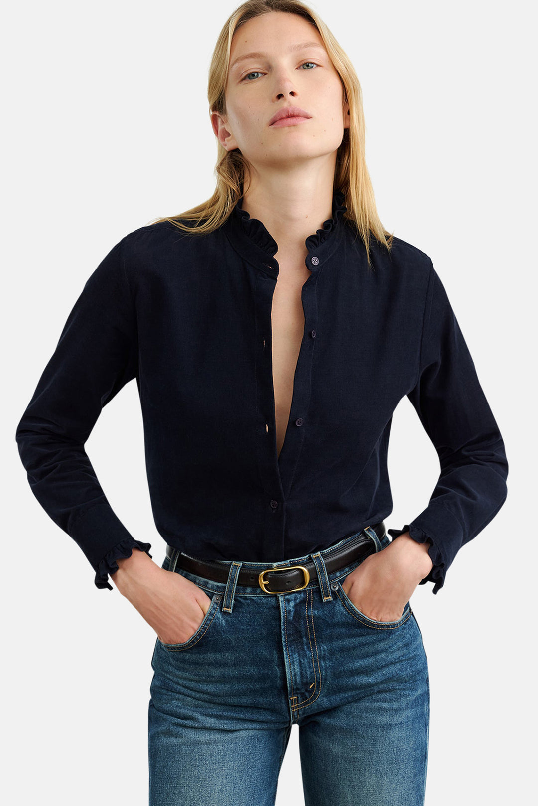 Lydia Shirt Dark Navy