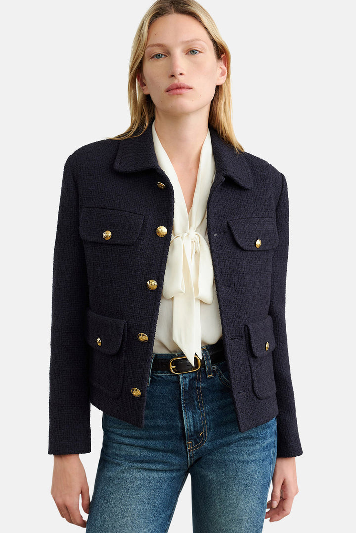 Paola Jacket Dark Navy