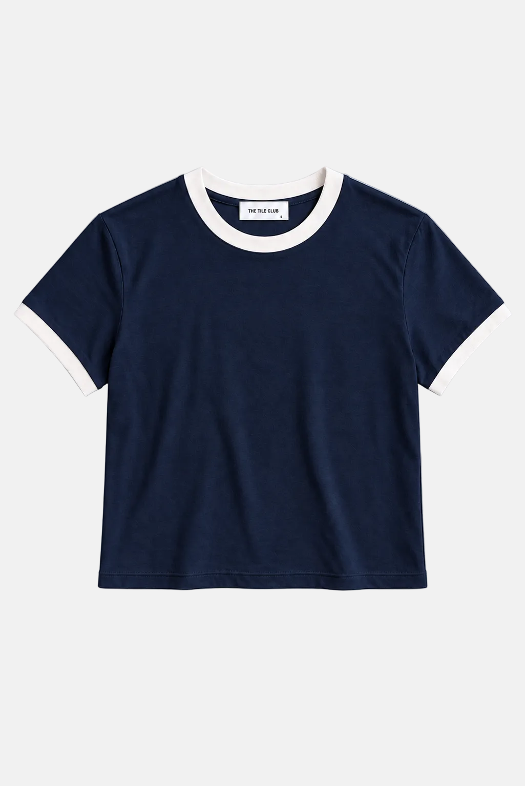 Bebe Tee Navy / White Ringer