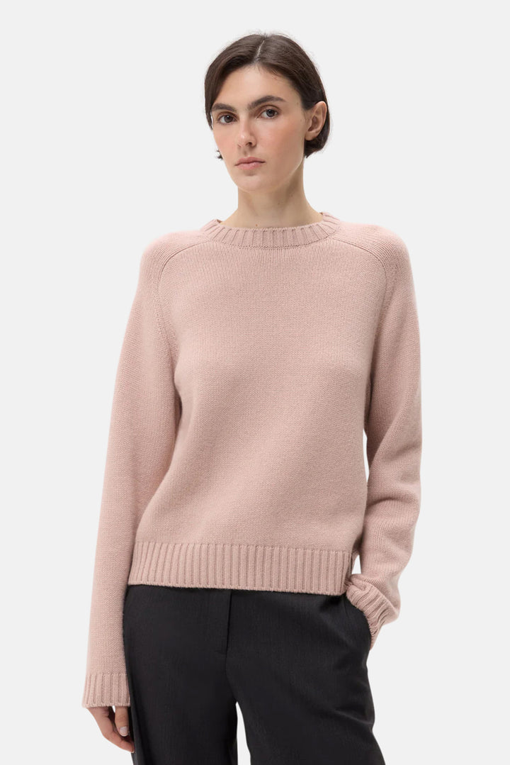 New Jill Cashmere Crewneck Blush