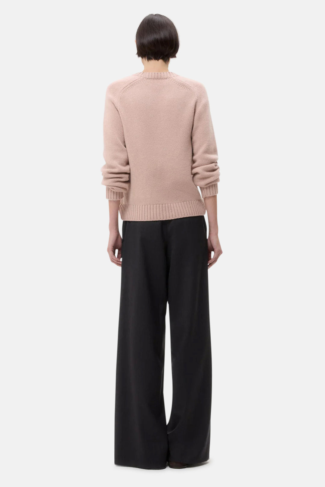 New Jill Cashmere Crewneck Blush