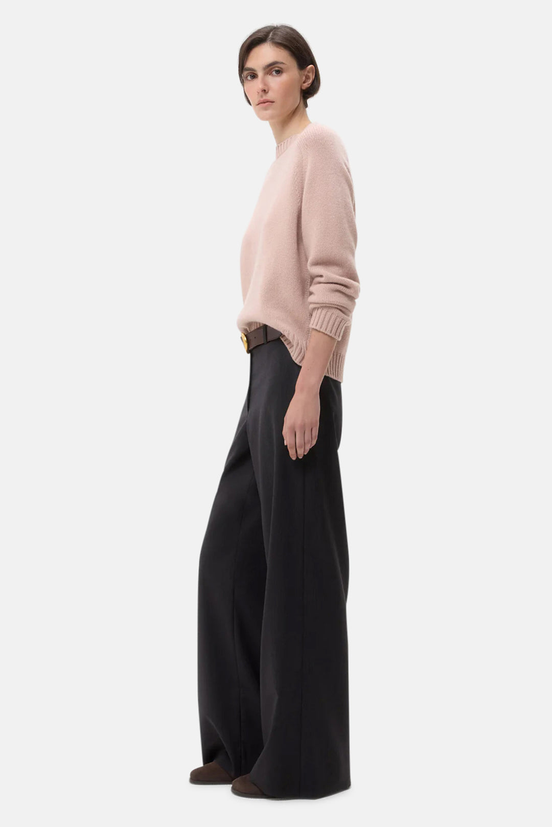 New Jill Cashmere Crewneck Blush