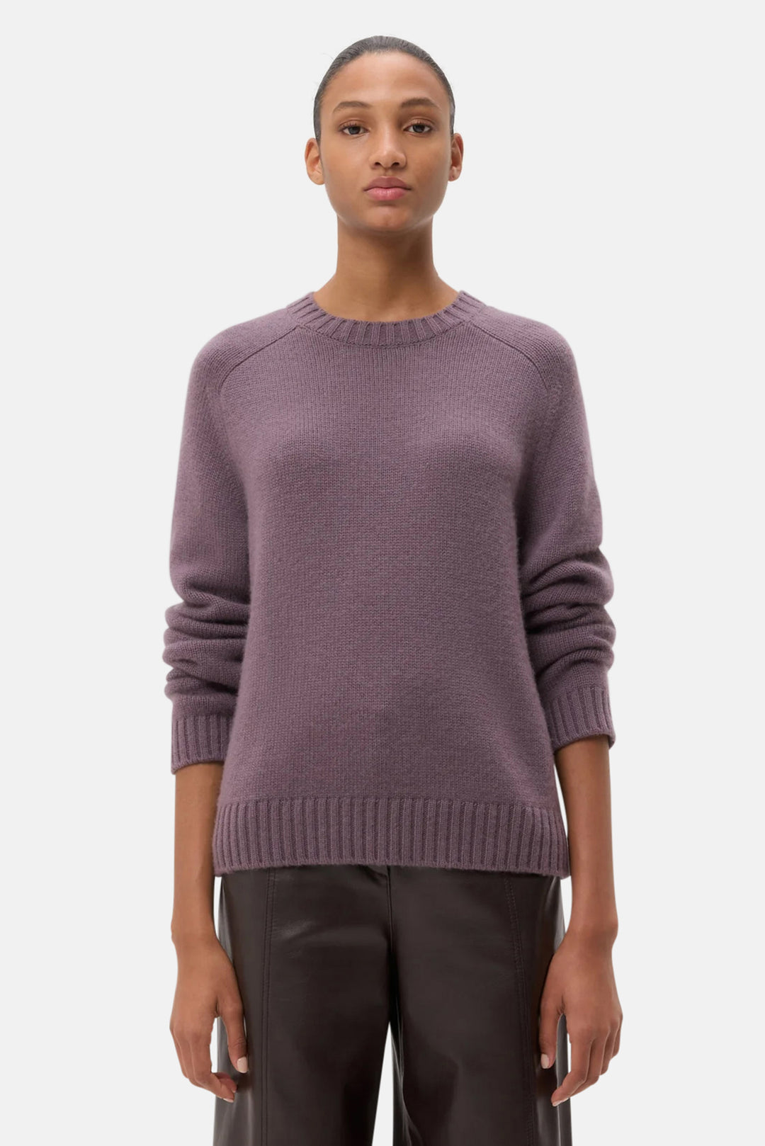 New Jill Crewneck Smoked Lavender