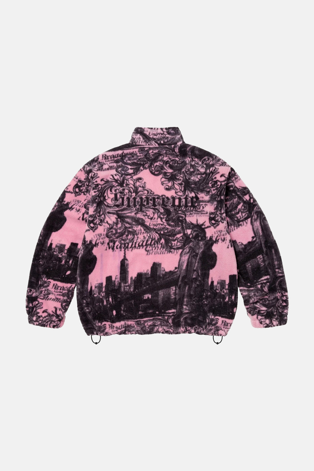 New York Fleece Jacket Pink