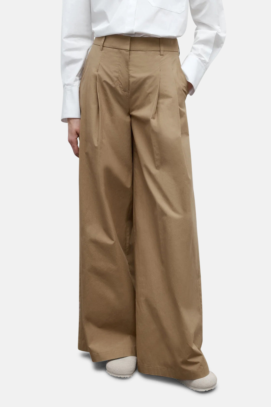 Next Didi Pant in Super Compact Poplin Kelp