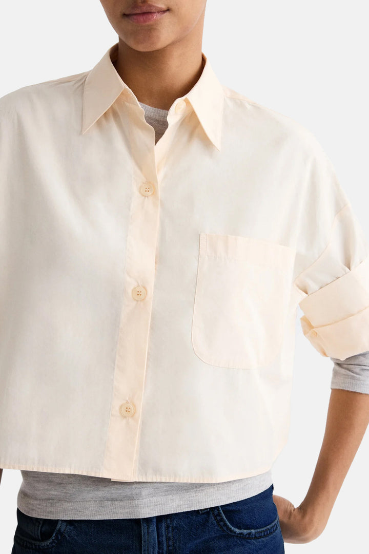 Next Ex Crop Shirt In Flan