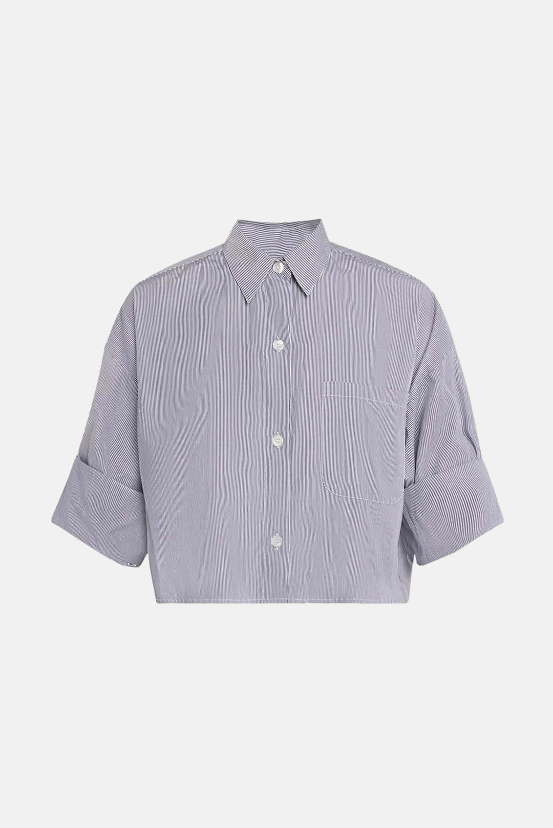 Next Ex Crop Shirt Midnight/White