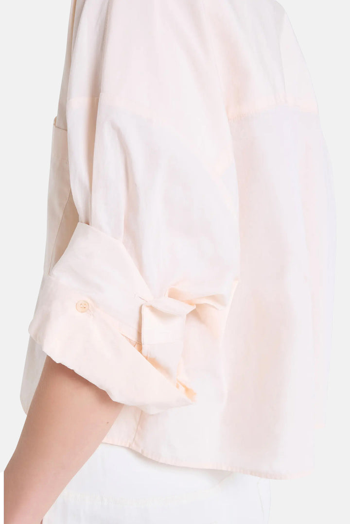 Next Ex Crop Shirt in Baby Pink
