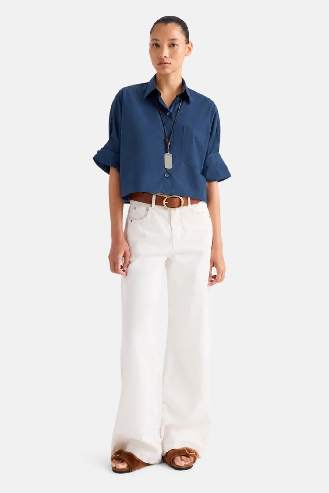 Next Ex Crop Shirt in Big Dipper