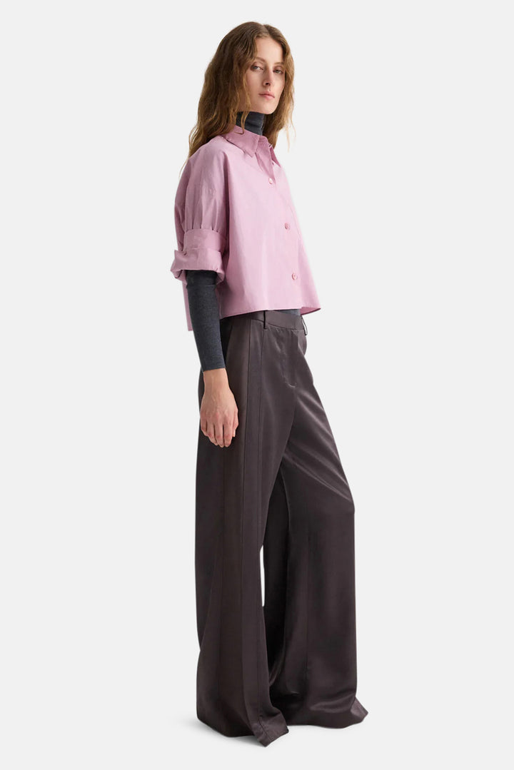Next Ex Crop Shirt in Lilas