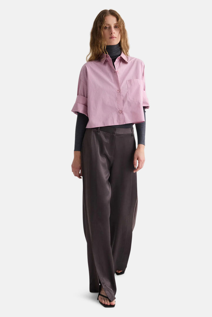 Next Ex Crop Shirt in Lilas