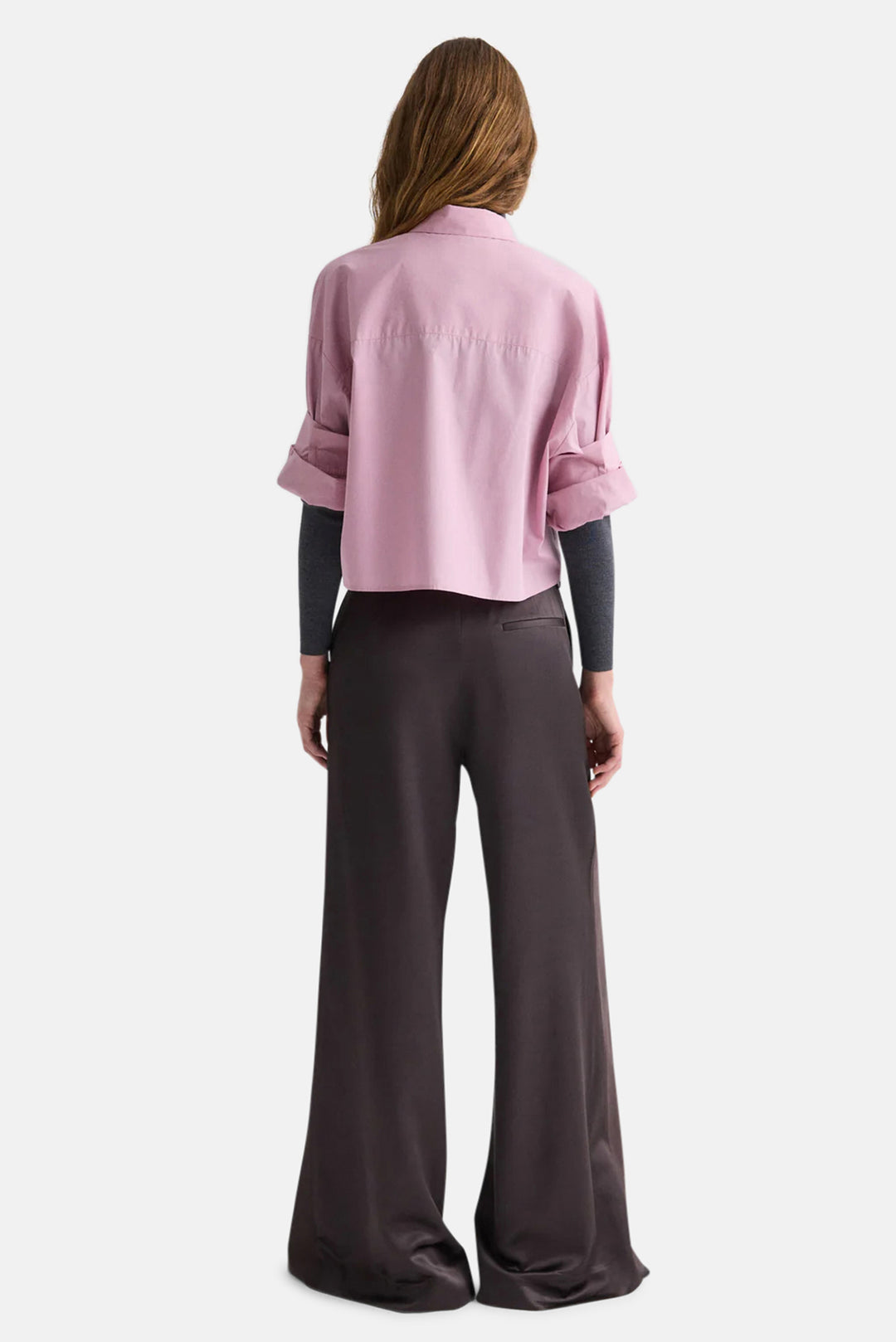 Next Ex Crop Shirt in Lilas
