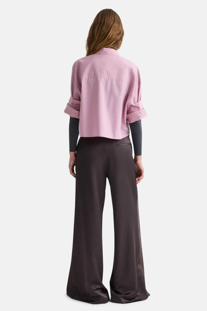 Next Ex Crop Shirt in Lilas