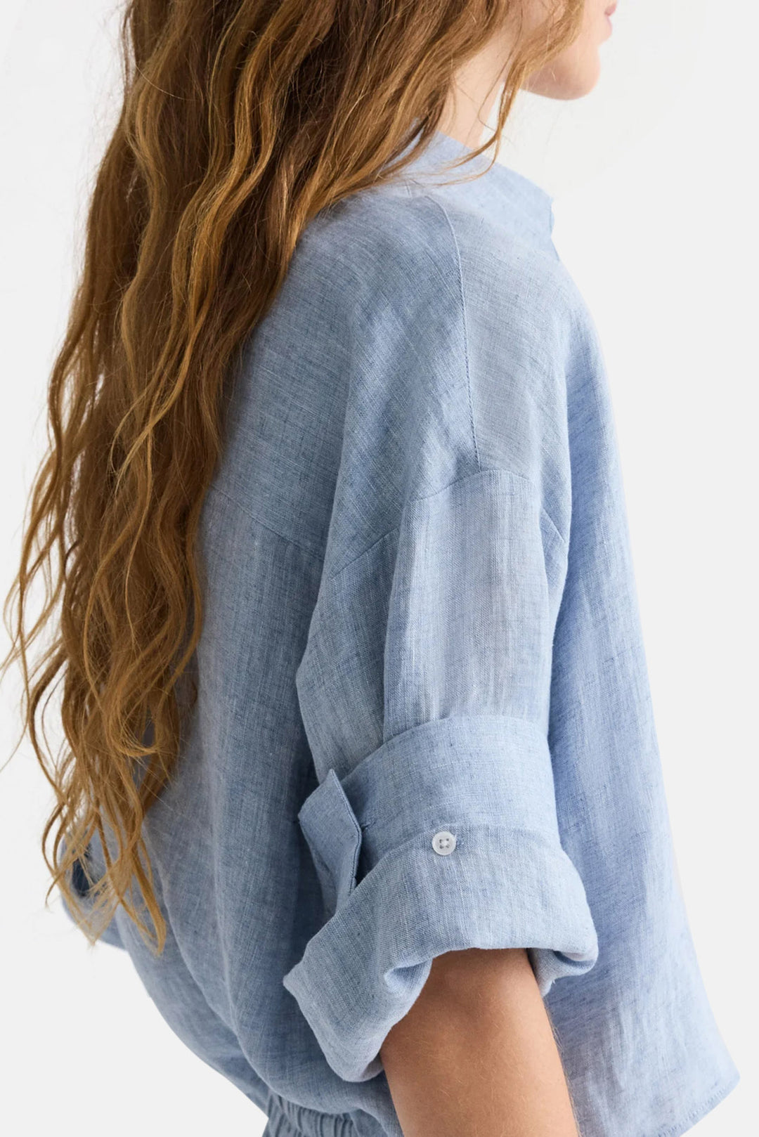 Next Ex Shirt in Delave Hemp Light Indigo