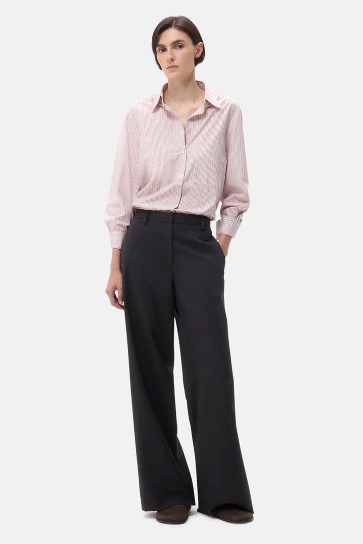 Next Morning Shirt in Spanish Villa/White Stripe